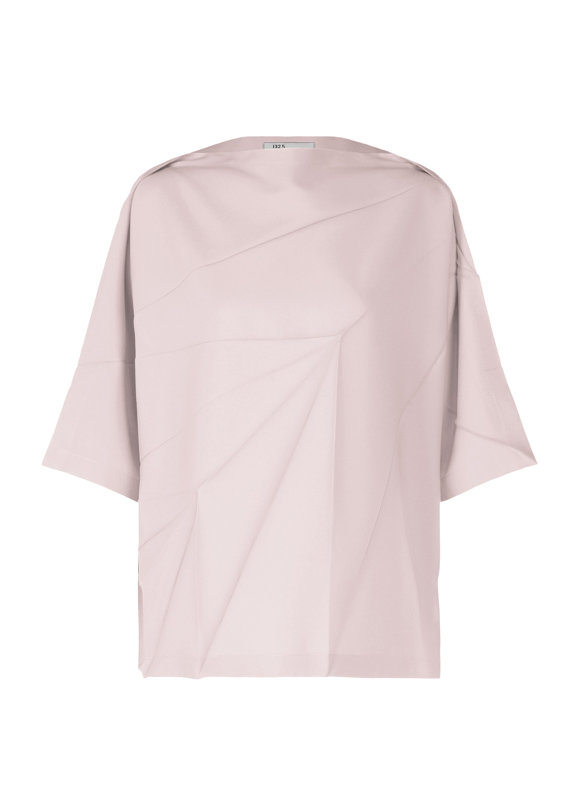 Radial Fold Shirt - MISTY ROSE