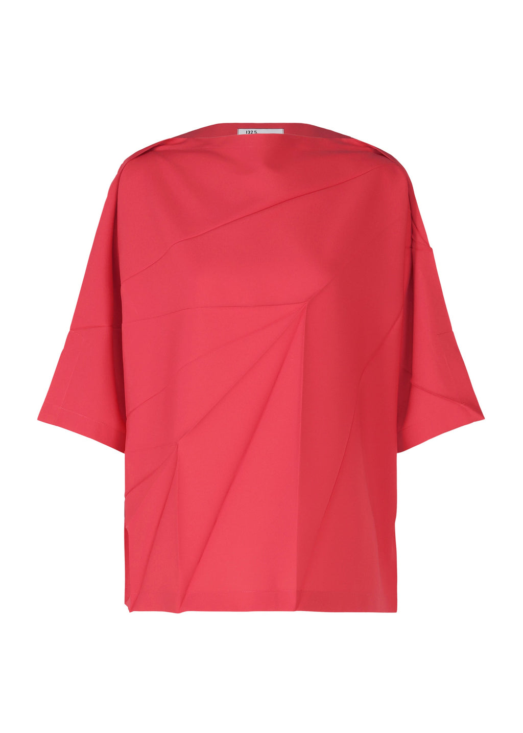 Radial Fold Shirt - MAGENTA