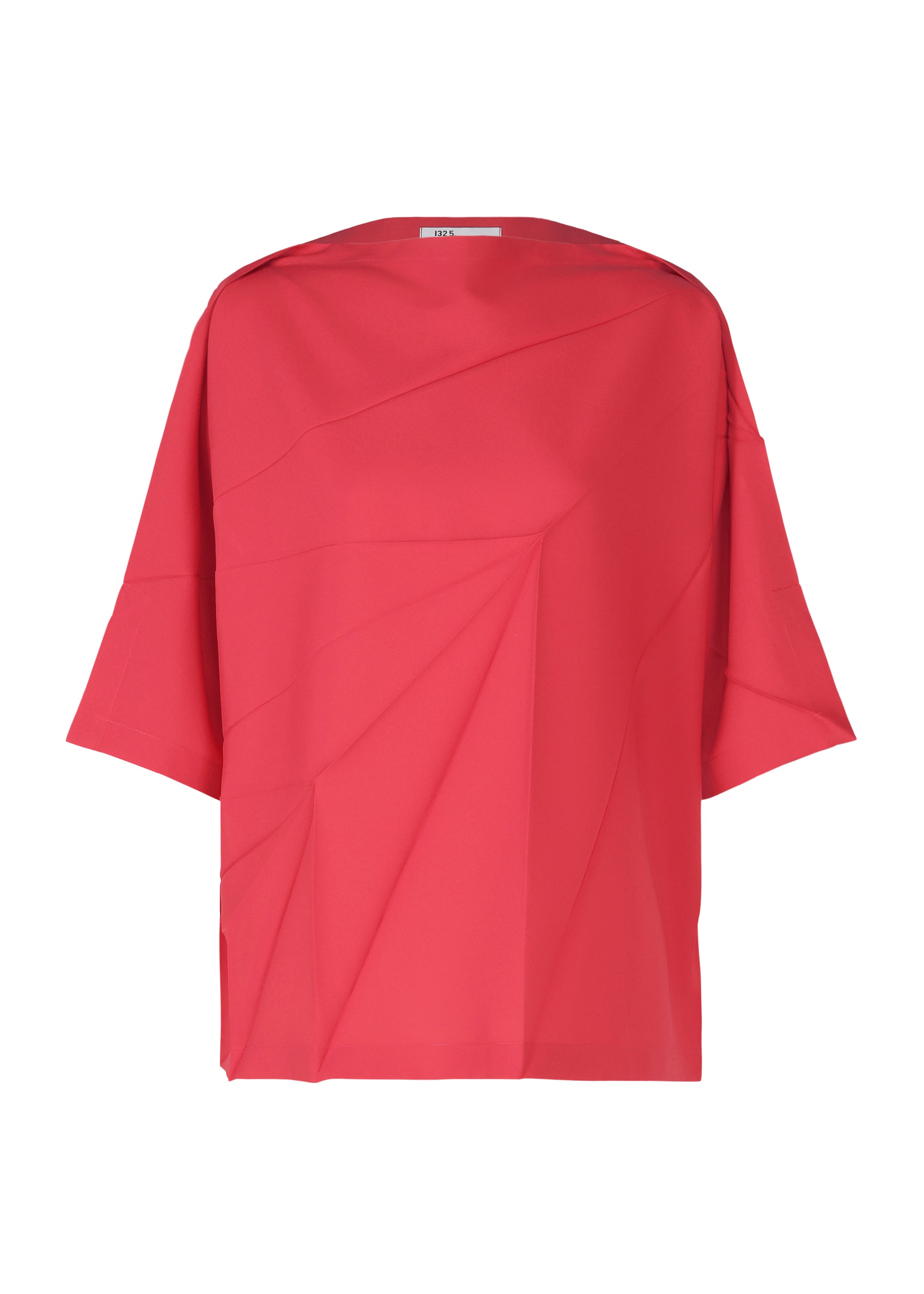 Radial Fold Shirt - MAGENTA