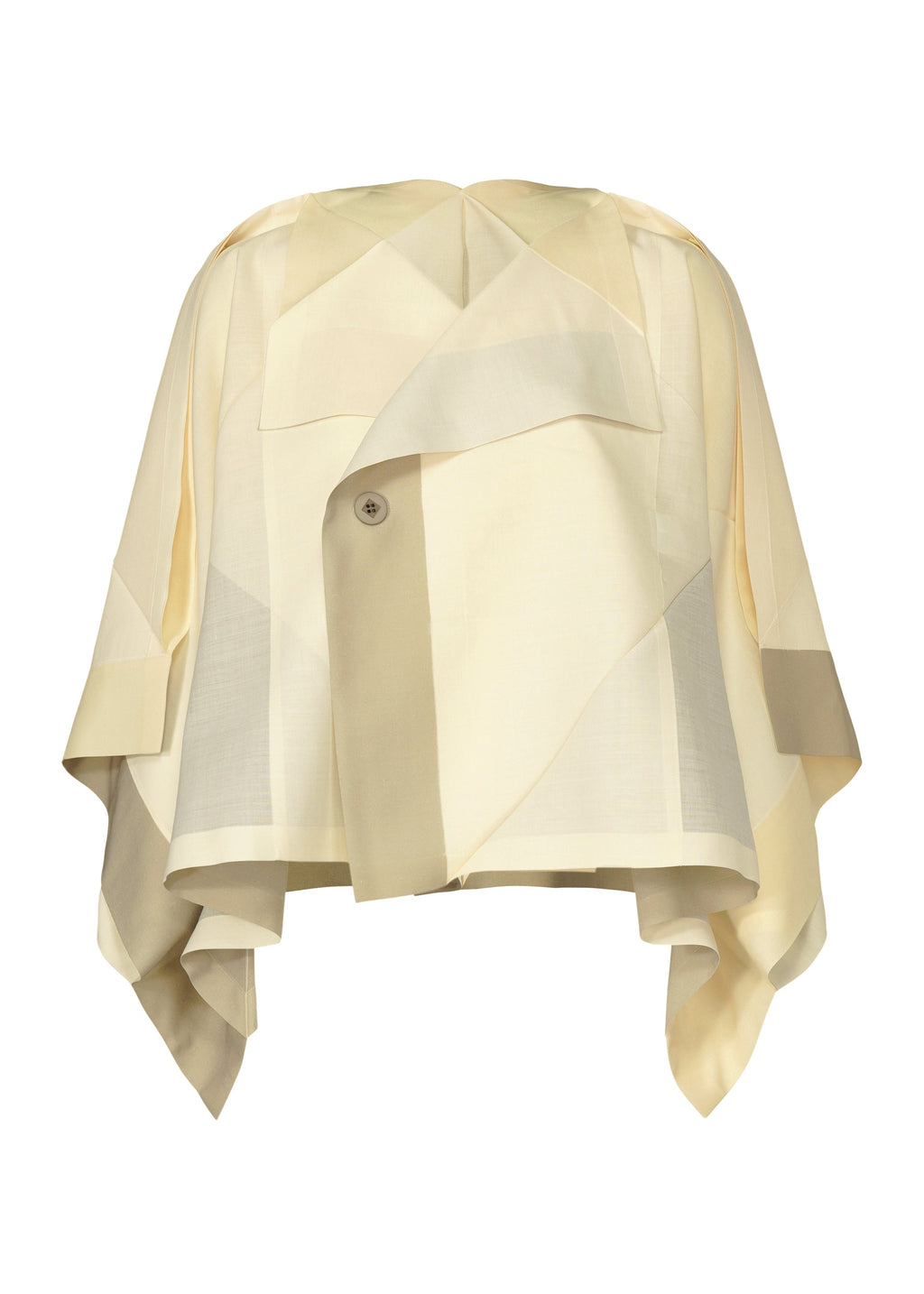 Fold Ramie Print - OFF WHITE