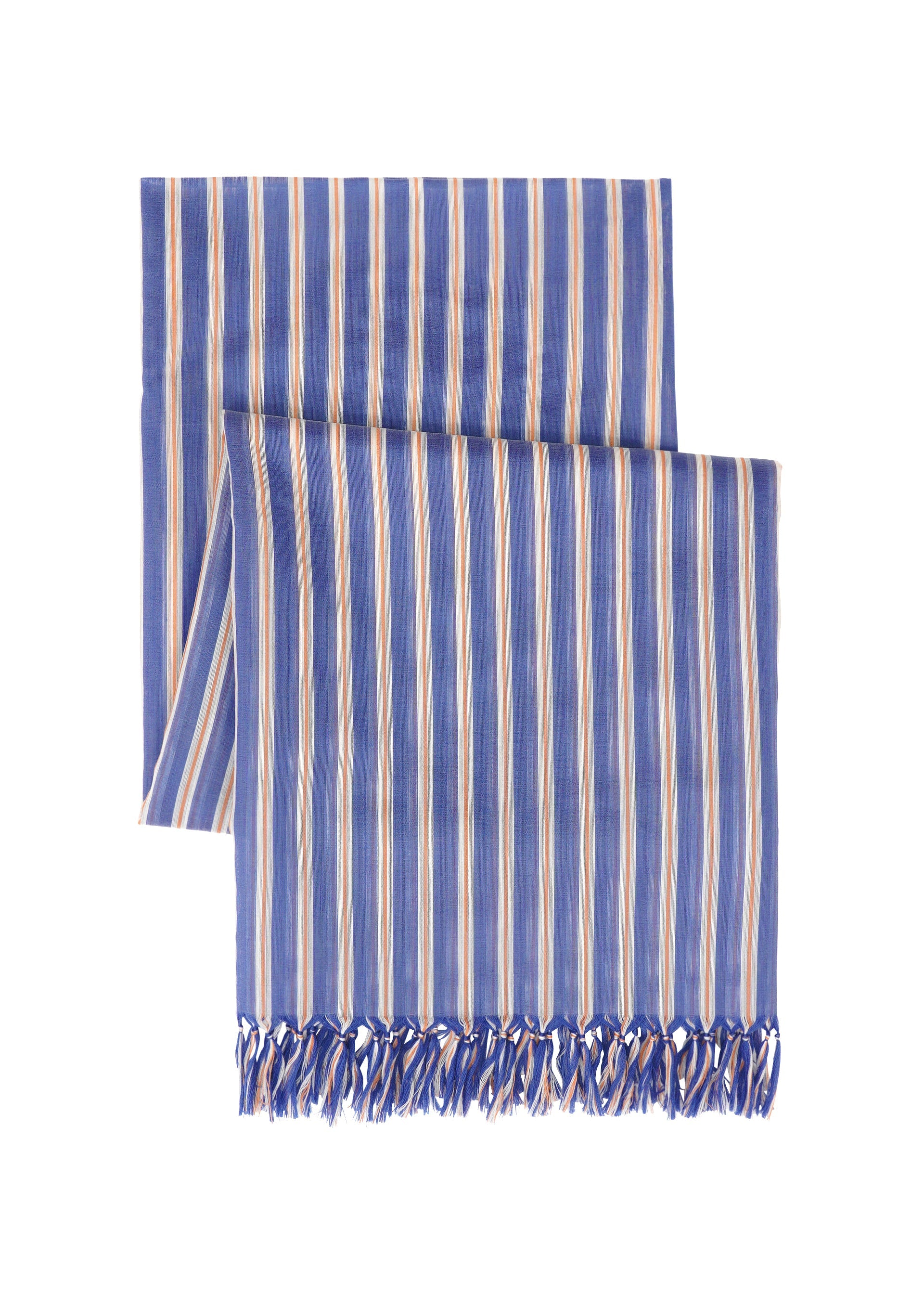 Generic Stripes Stole - BLUE-HUED