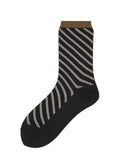 Generic Stripes Socks - BLACK