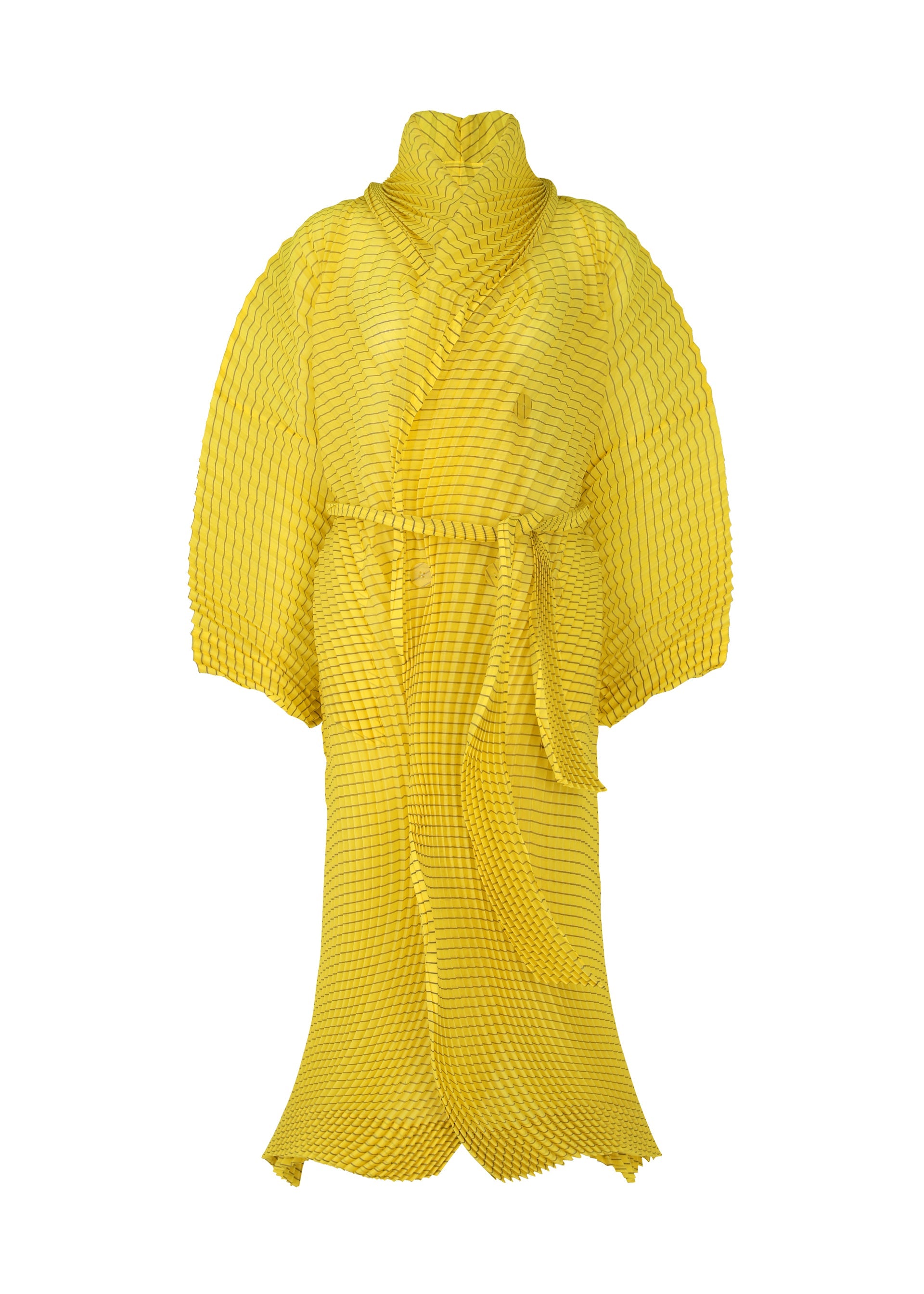 Generic Stripes (Hand Pleats) - YELLOW-HUED