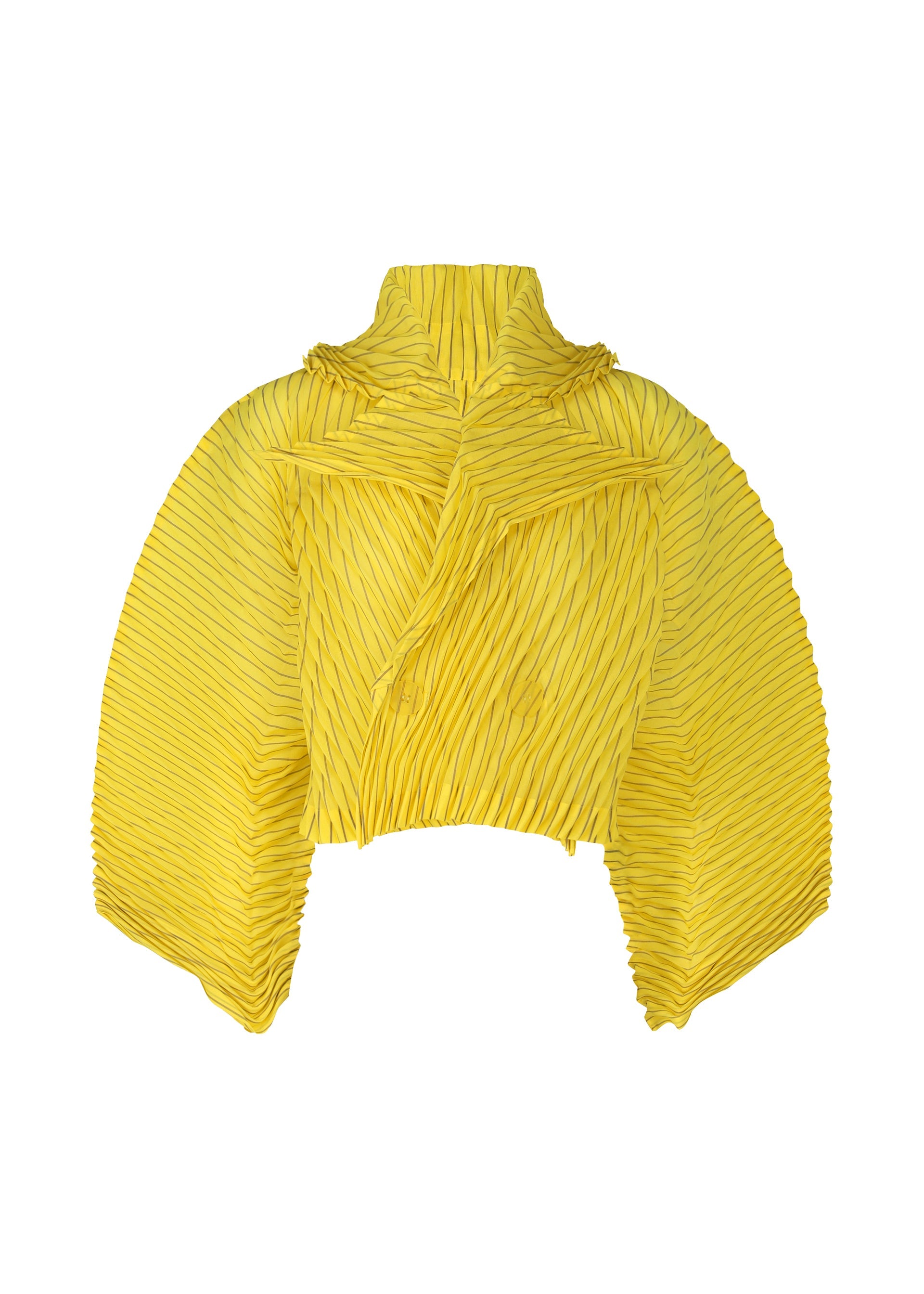 Generic Stripes (Hand Pleats) - YELLOW-HUED