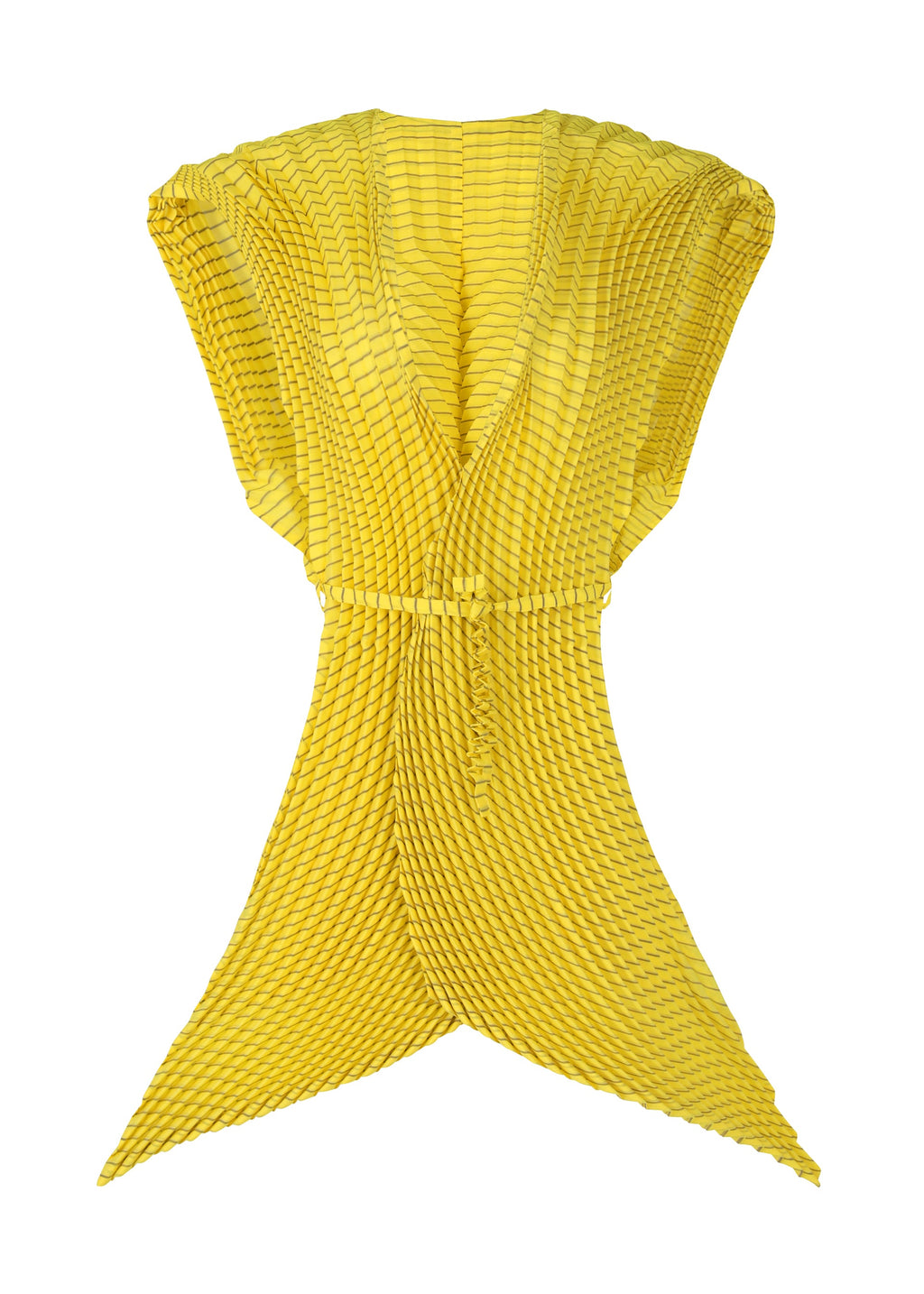 Generic Stripes (Hand Pleats) - YELLOW-HUED