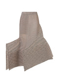 Generic Stripes (Machine Pleats) - BLACK-HUED