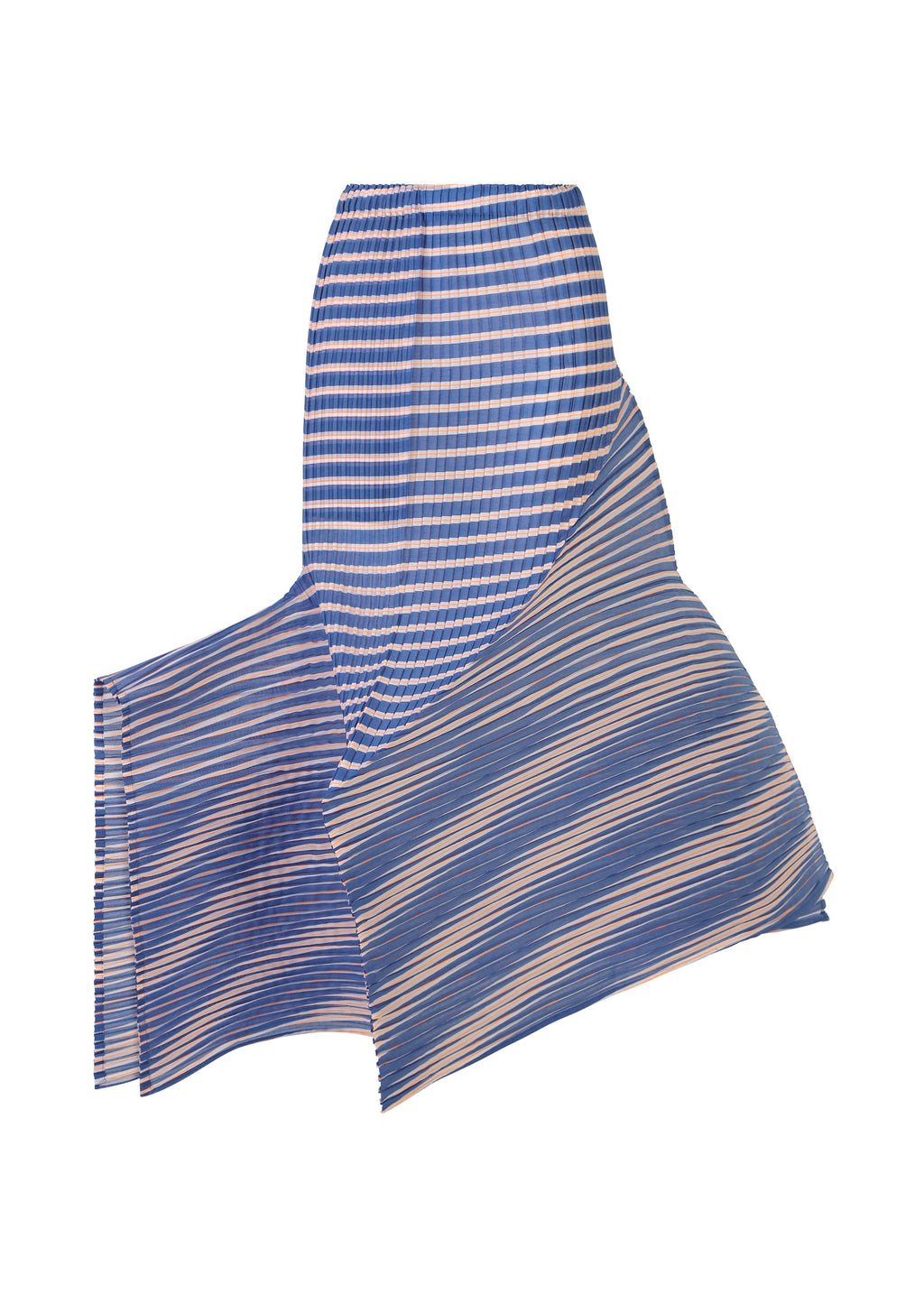 Generic Stripes (Machine Pleats) - BLUE-HUED