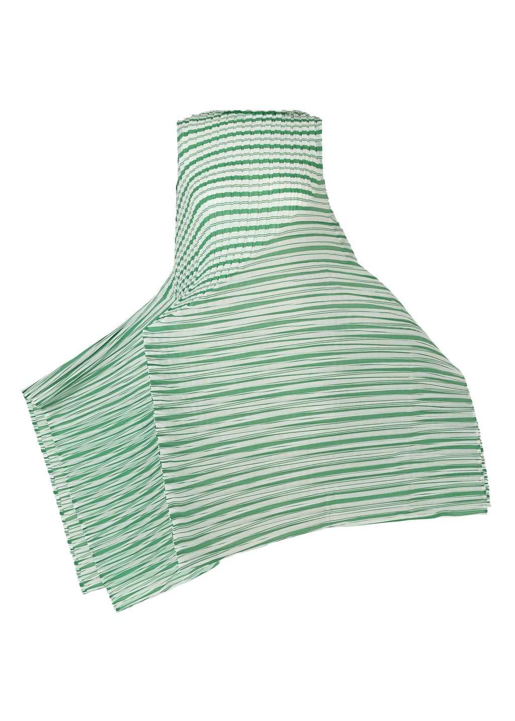 Generic Stripes (Machine Pleats) - GREEN-HUED