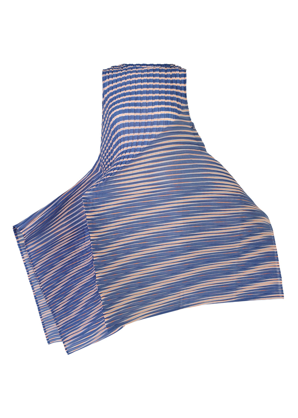 Generic Stripes (Machine Pleats) - BLUE-HUED