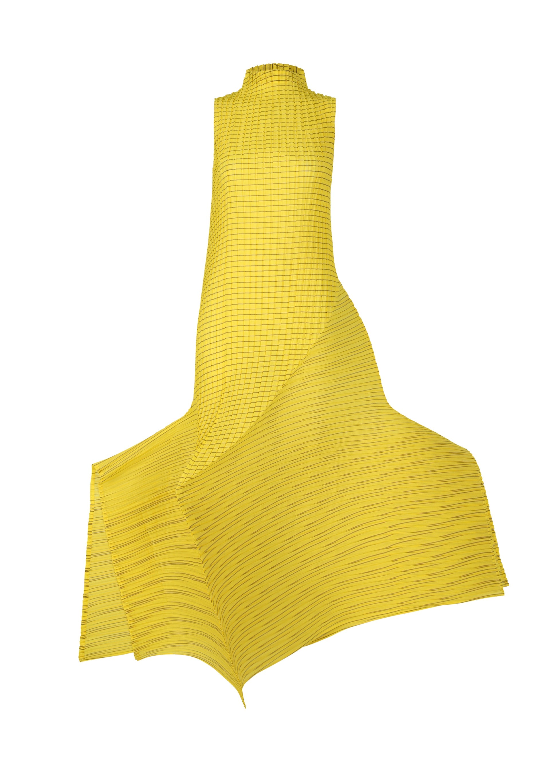 Generic Stripes (Machine Pleats) - YELLOW-HUED