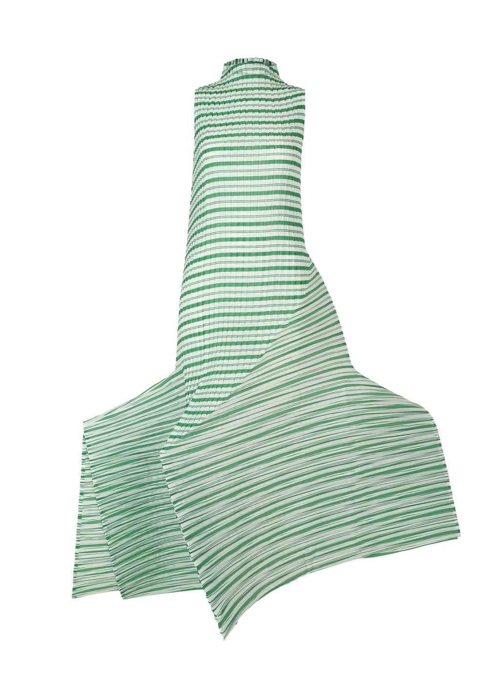 Generic Stripes (Machine Pleats) - GREEN-HUED