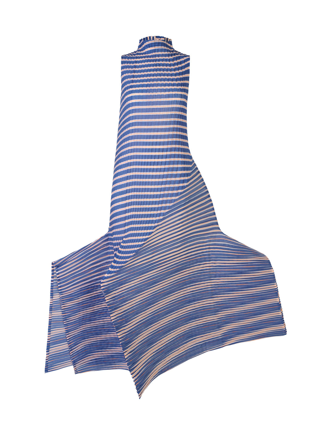 Generic Stripes (Machine Pleats) - BLUE-HUED