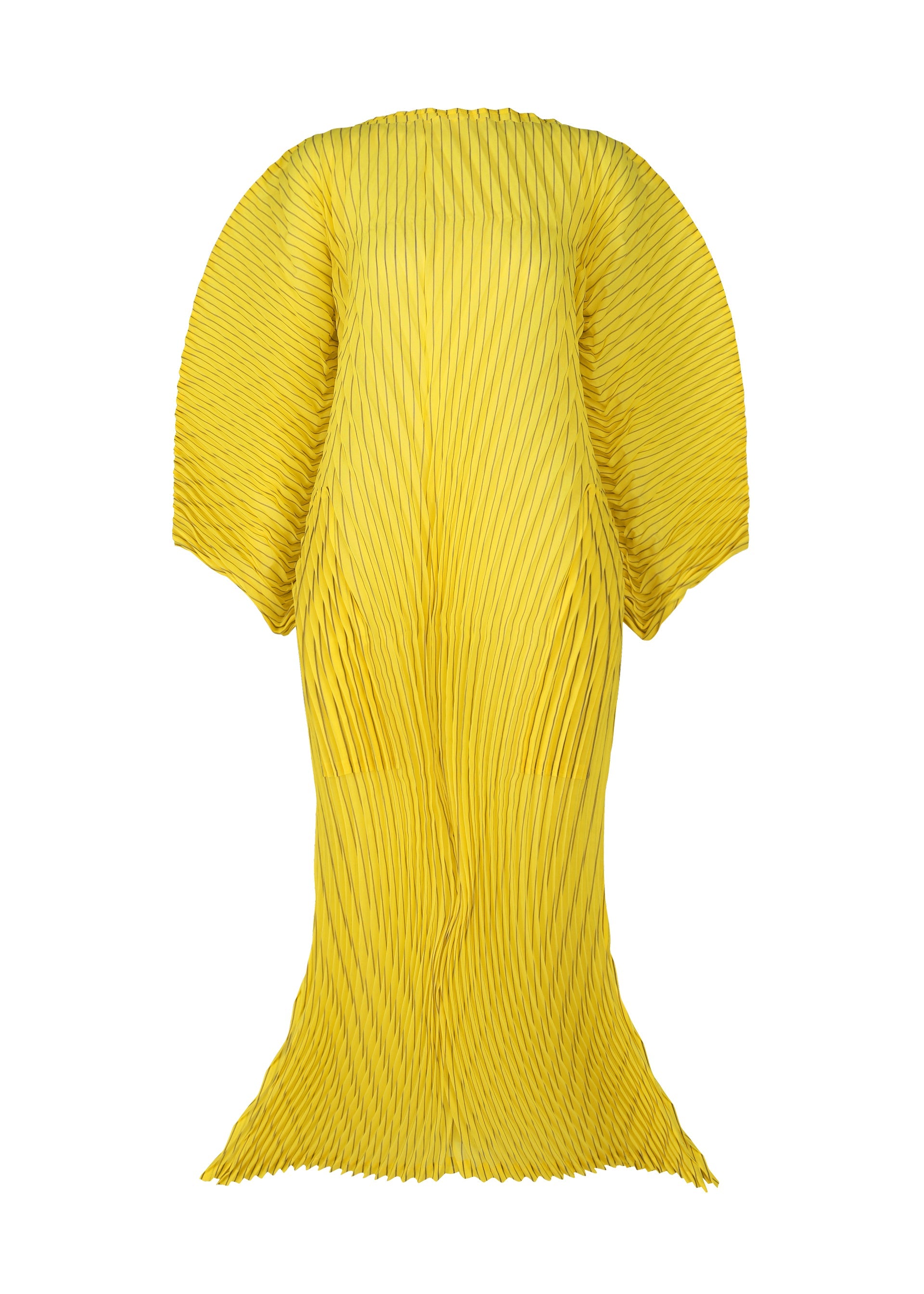 Generic Stripes (Hand Pleats) - YELLOW-HUED