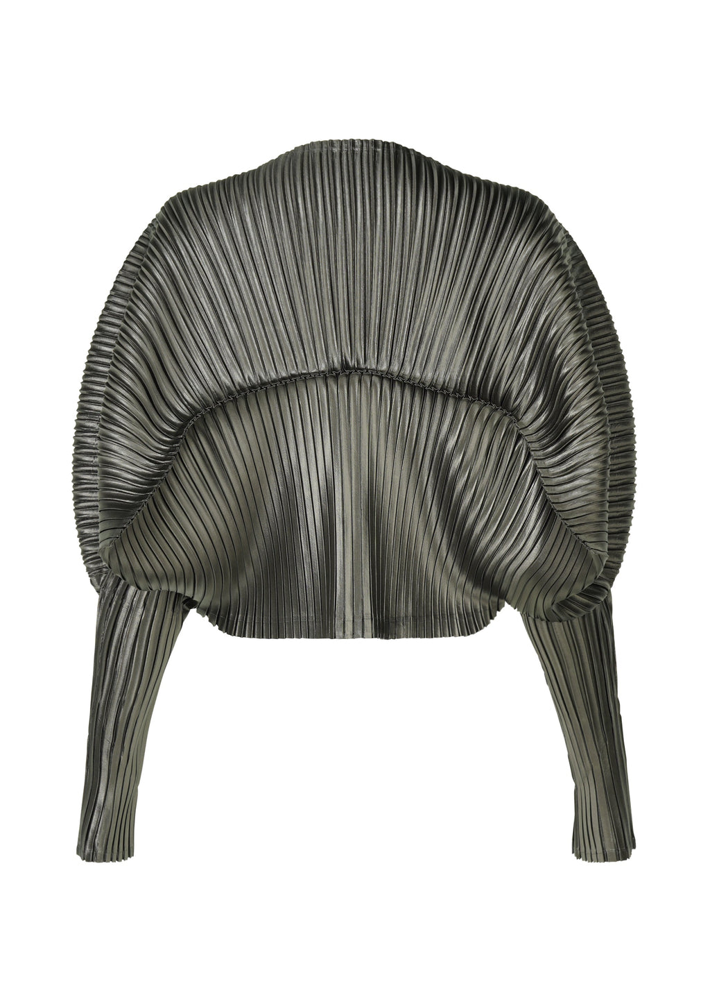 Glossed Metal Pleats