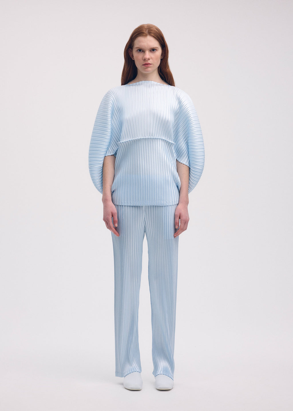 Glossed Metal Pleats