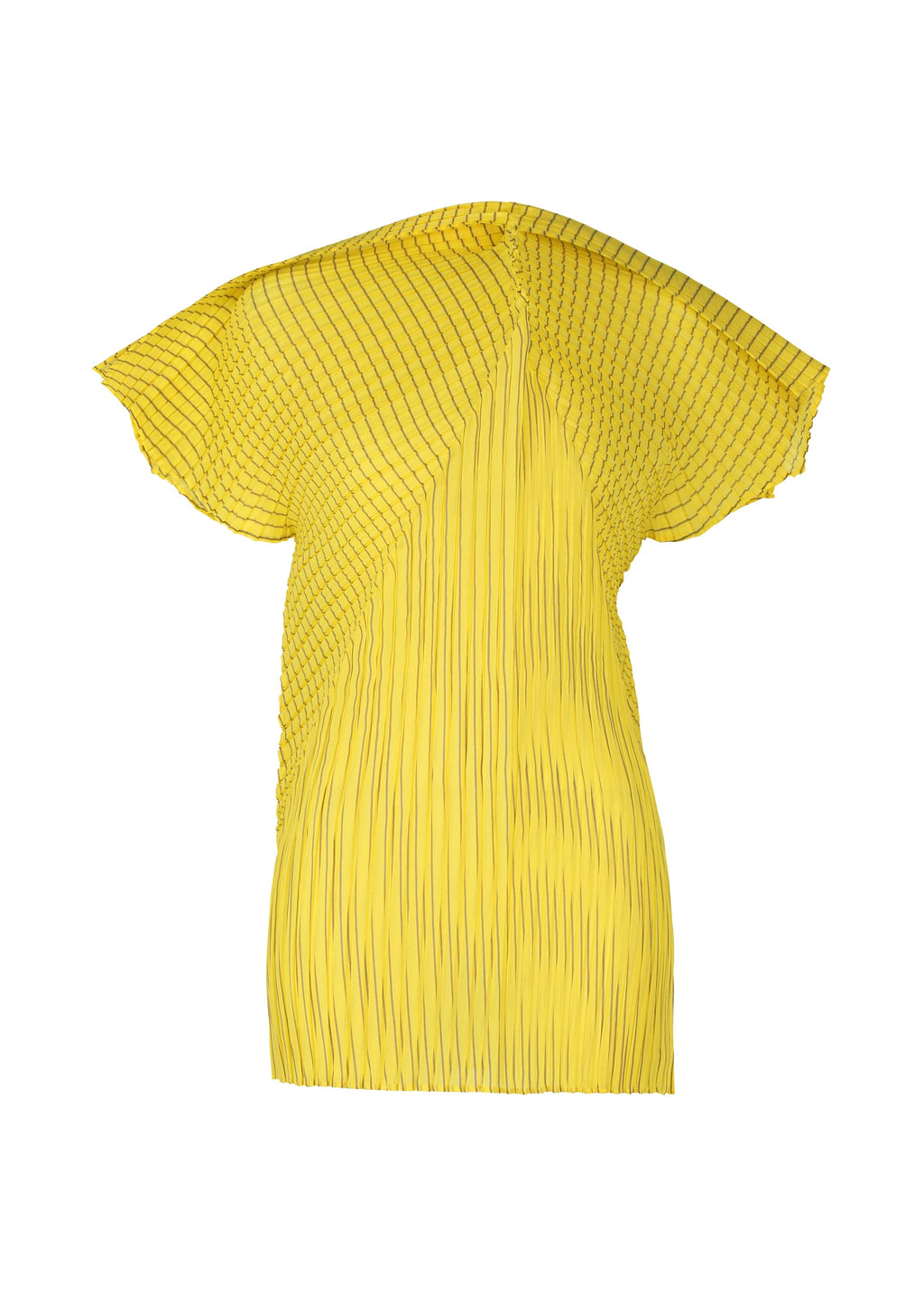 Generic Stripes (Machine Pleats) - YELLOW-HUED