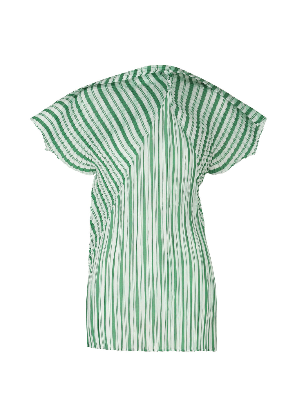 Generic Stripes (Machine Pleats) - GREEN-HUED