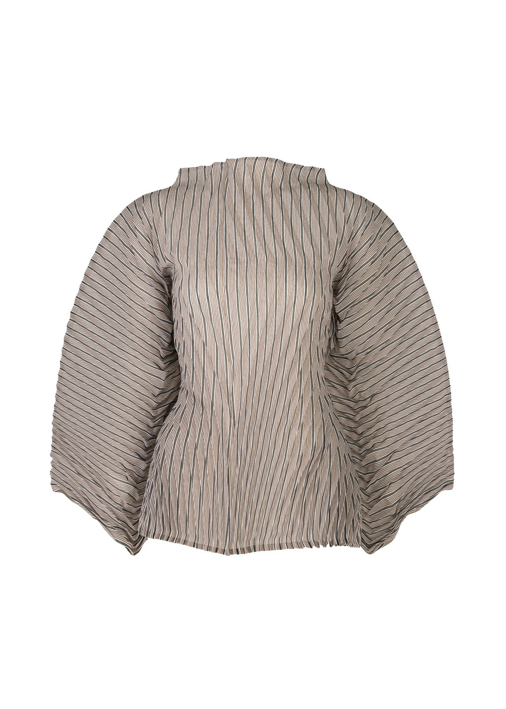 Generic Stripes (Hand Pleats) - BLACK-HUED