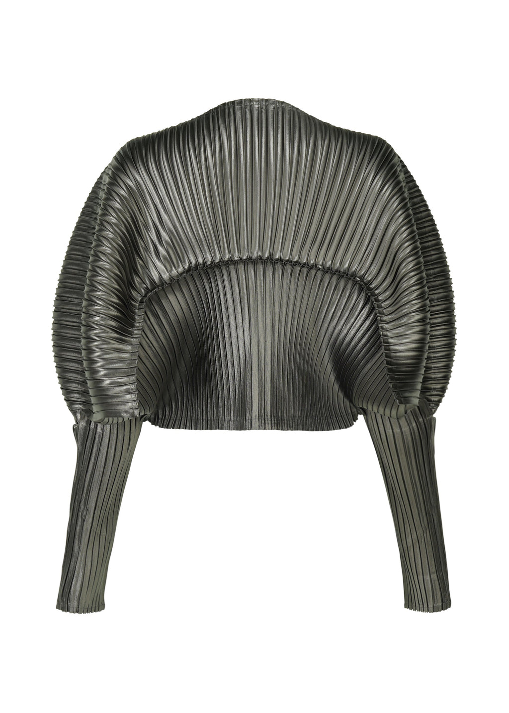 Glossed Metal Pleats