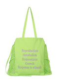 Living Tote - LIME GREEN