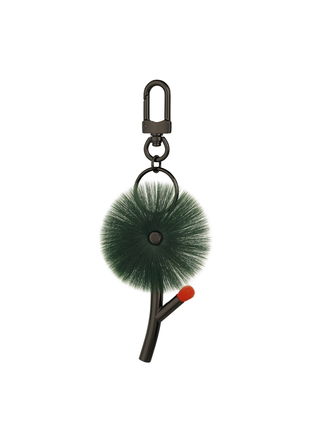 Engineered Flower Acc - DARK GREEN