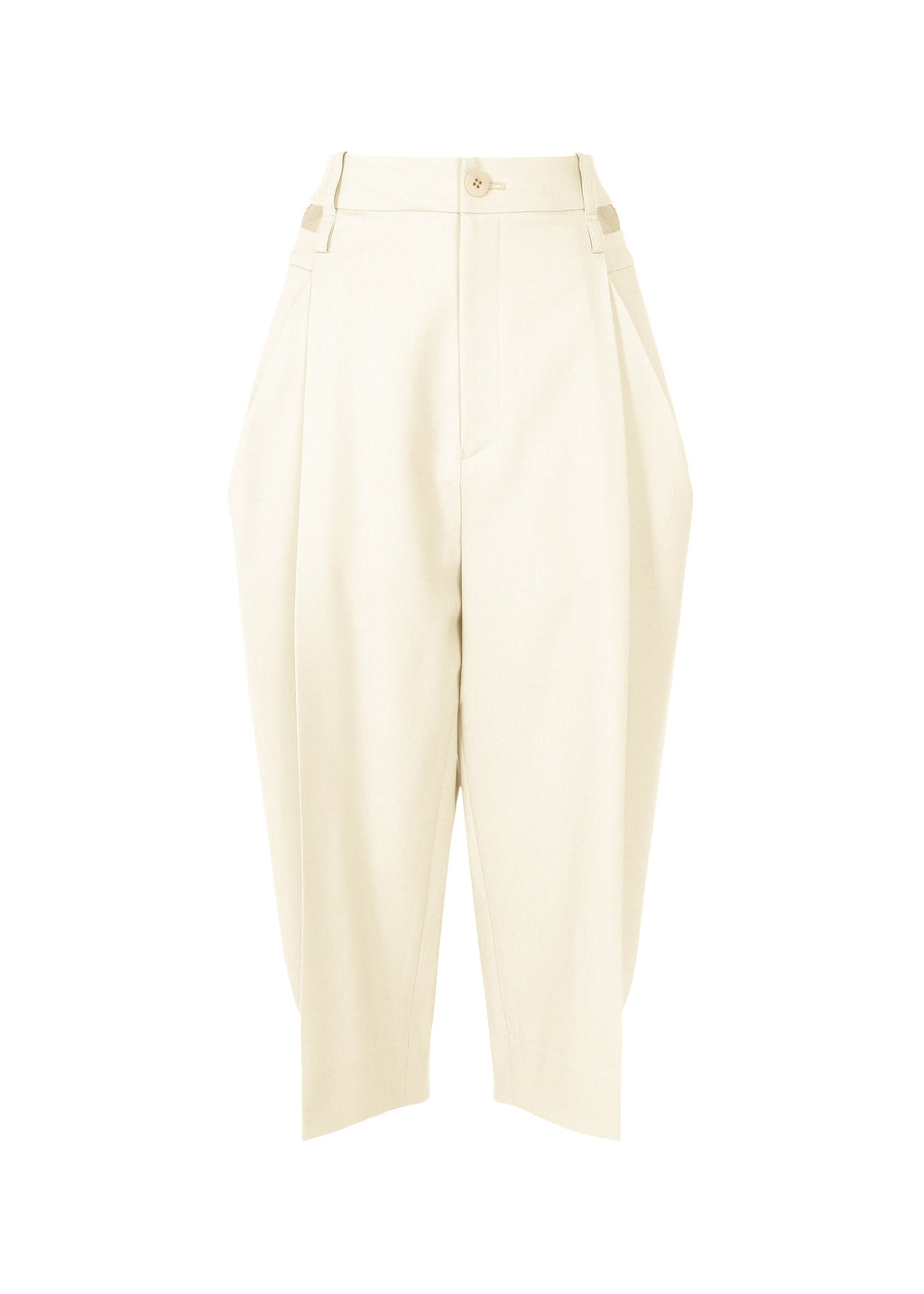 Belted Wool Pants - OFF-WHITE