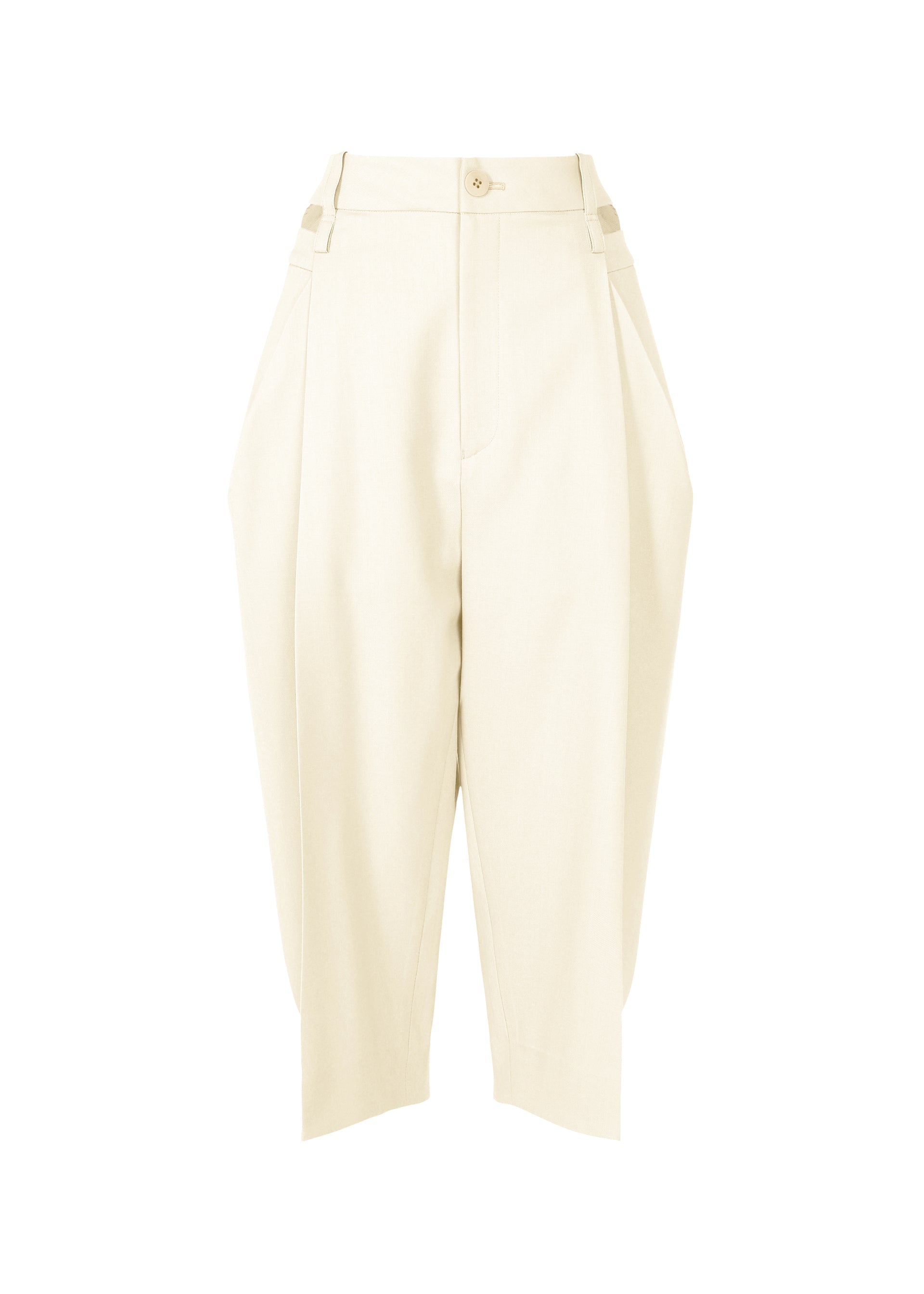 Belted Wool Pants - OFF-WHITE