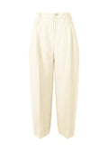 Belted Wool Pants - OFF-WHITE