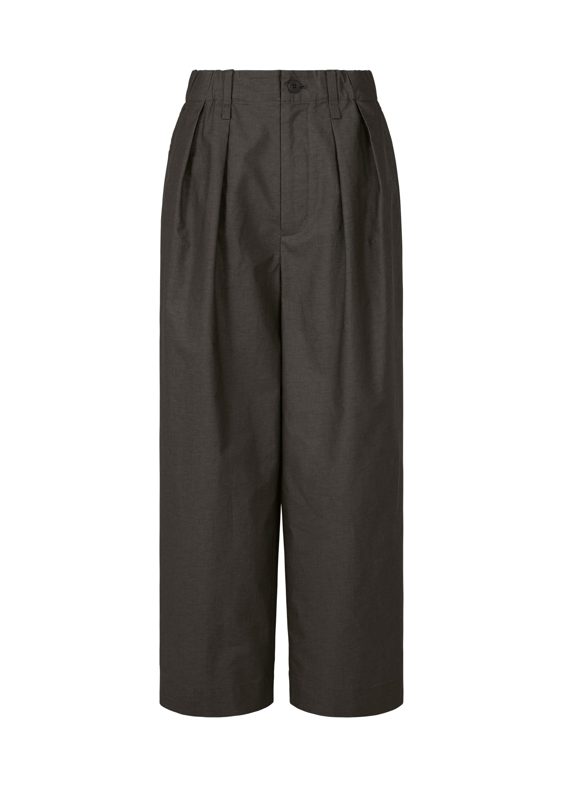 Pigment Dyed Pants - BLACK