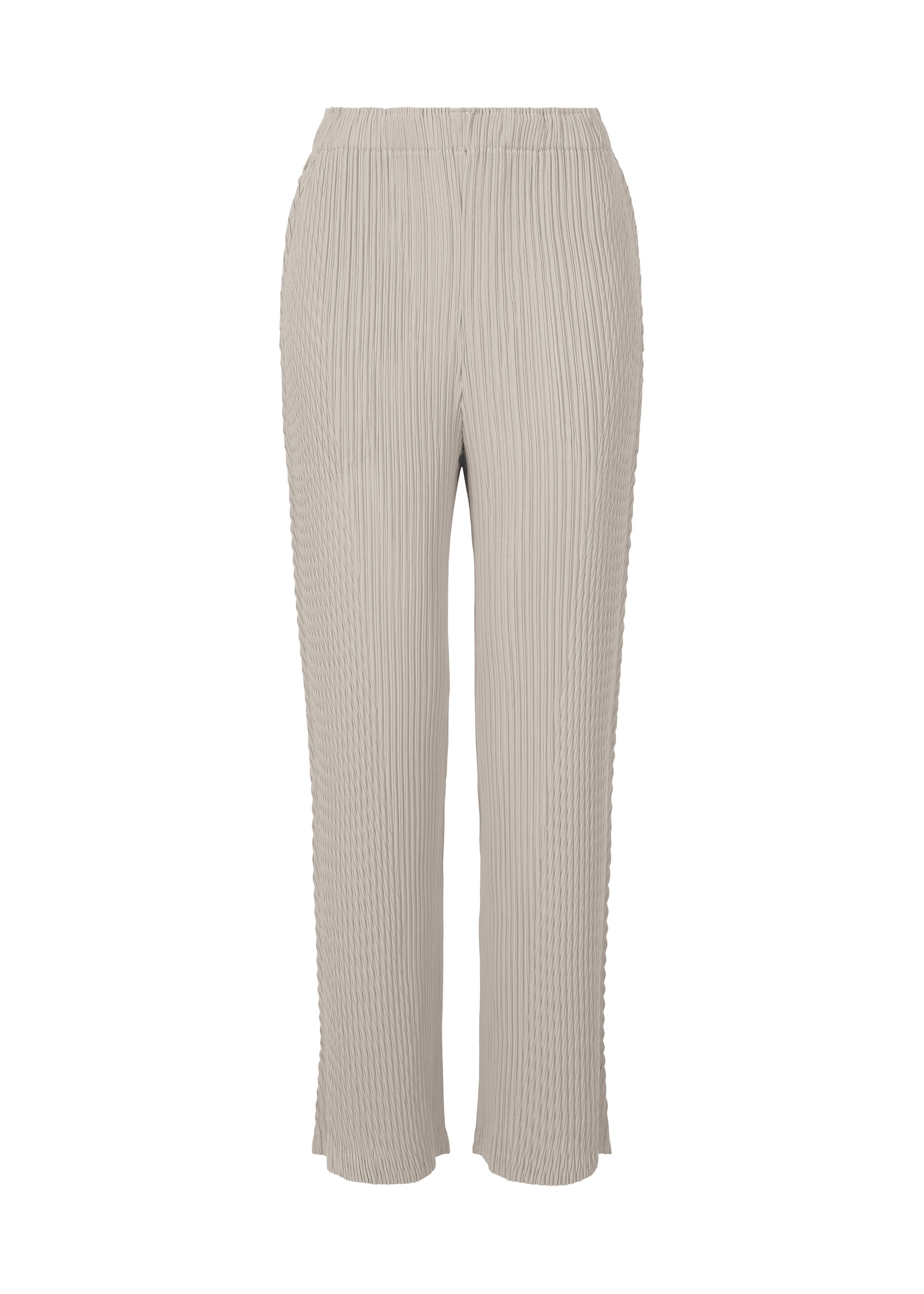 Box Shoulder Pleats - LIGHT GRAY