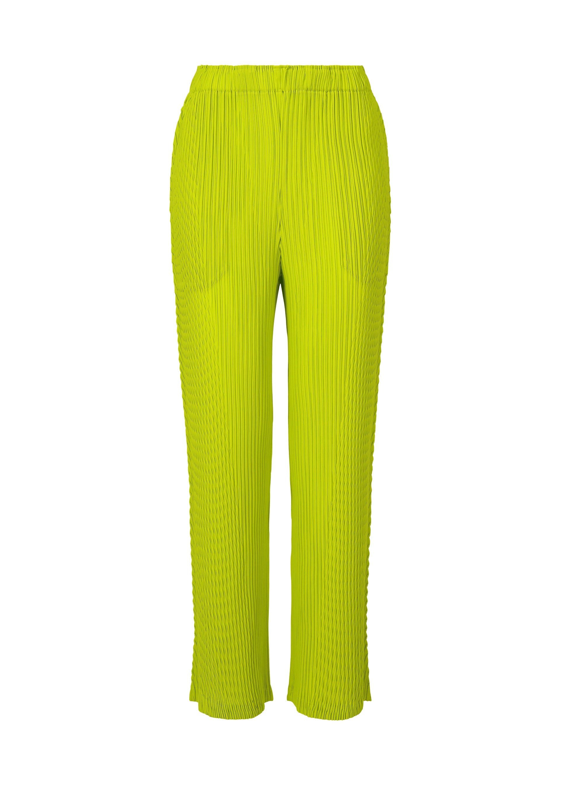 Box Shoulder Pleats - PARAKEET GREEN