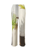 Urban Jungle Pleats - WHITE-HUED
