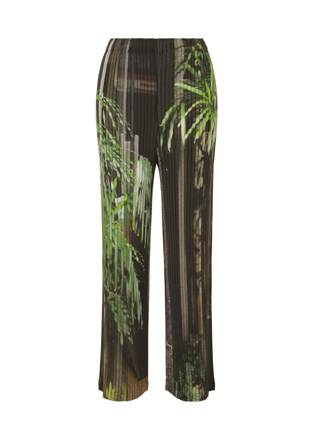 Urban Jungle Pleats - BLACK-HUED