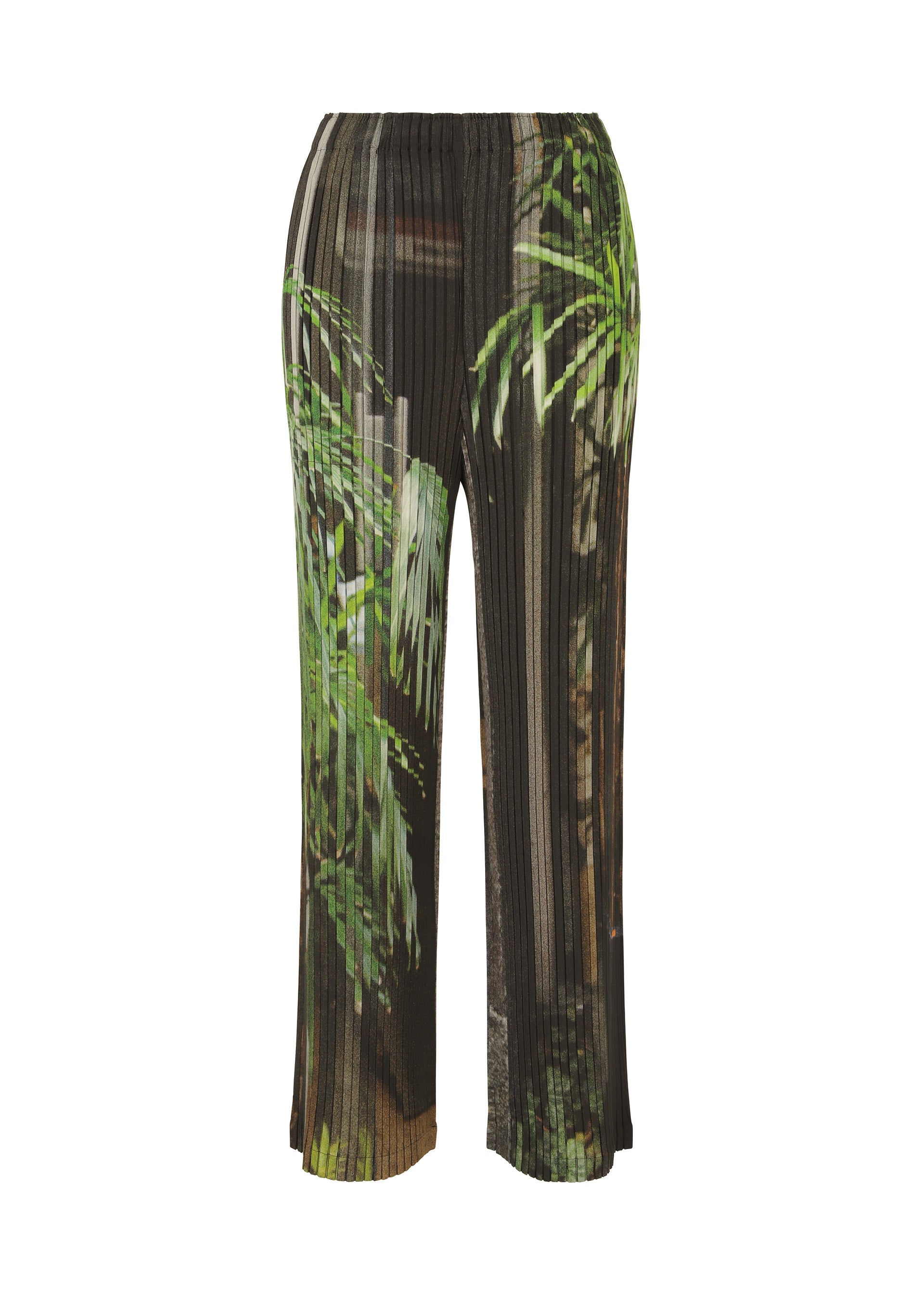 Urban Jungle Pleats - BLACK-HUED