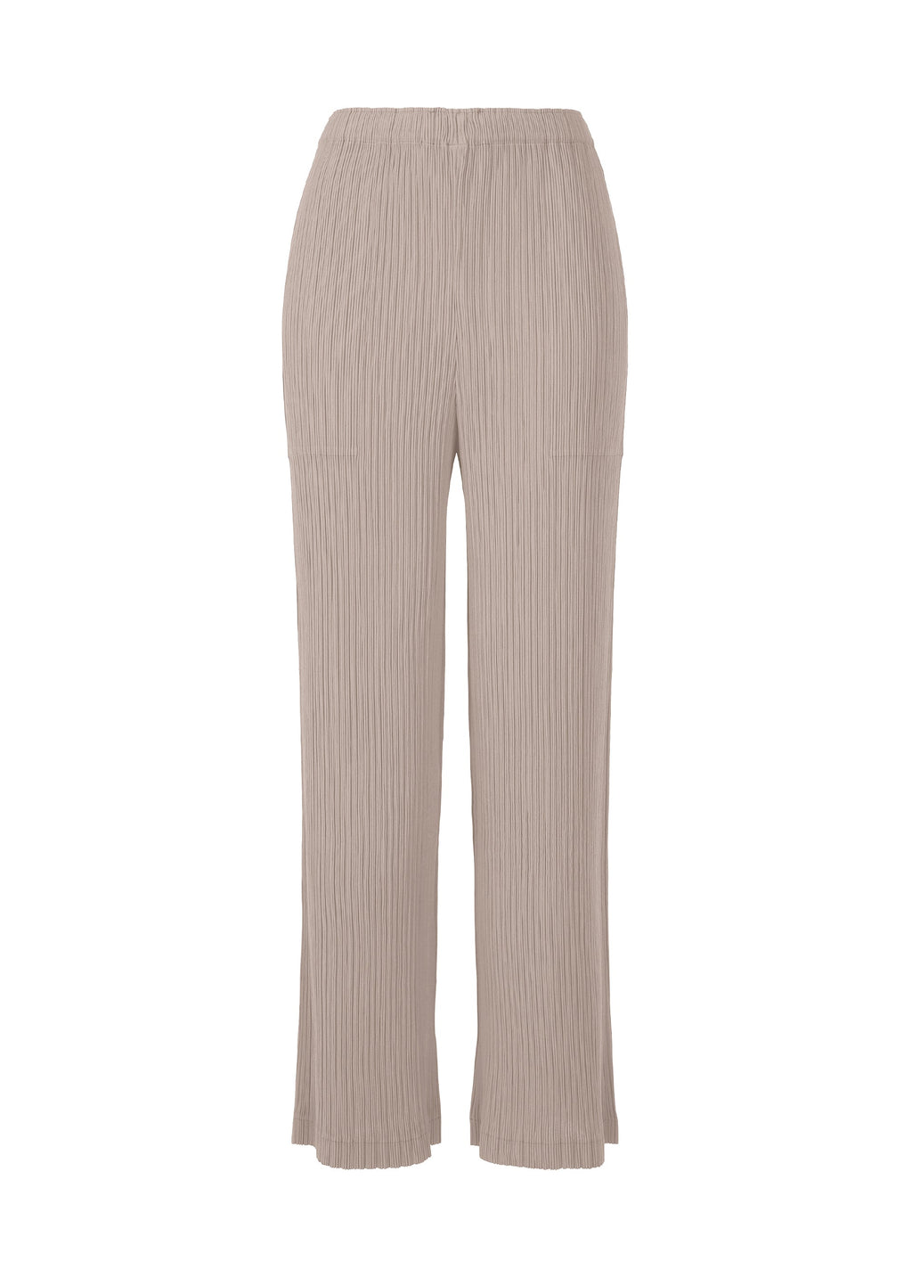 Hatching Pleats - GREIGE
