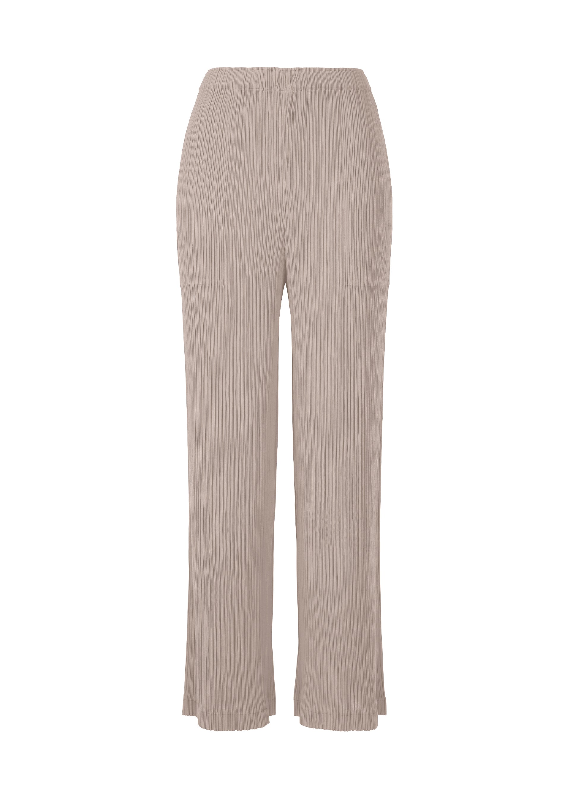 Hatching Pleats - GREIGE