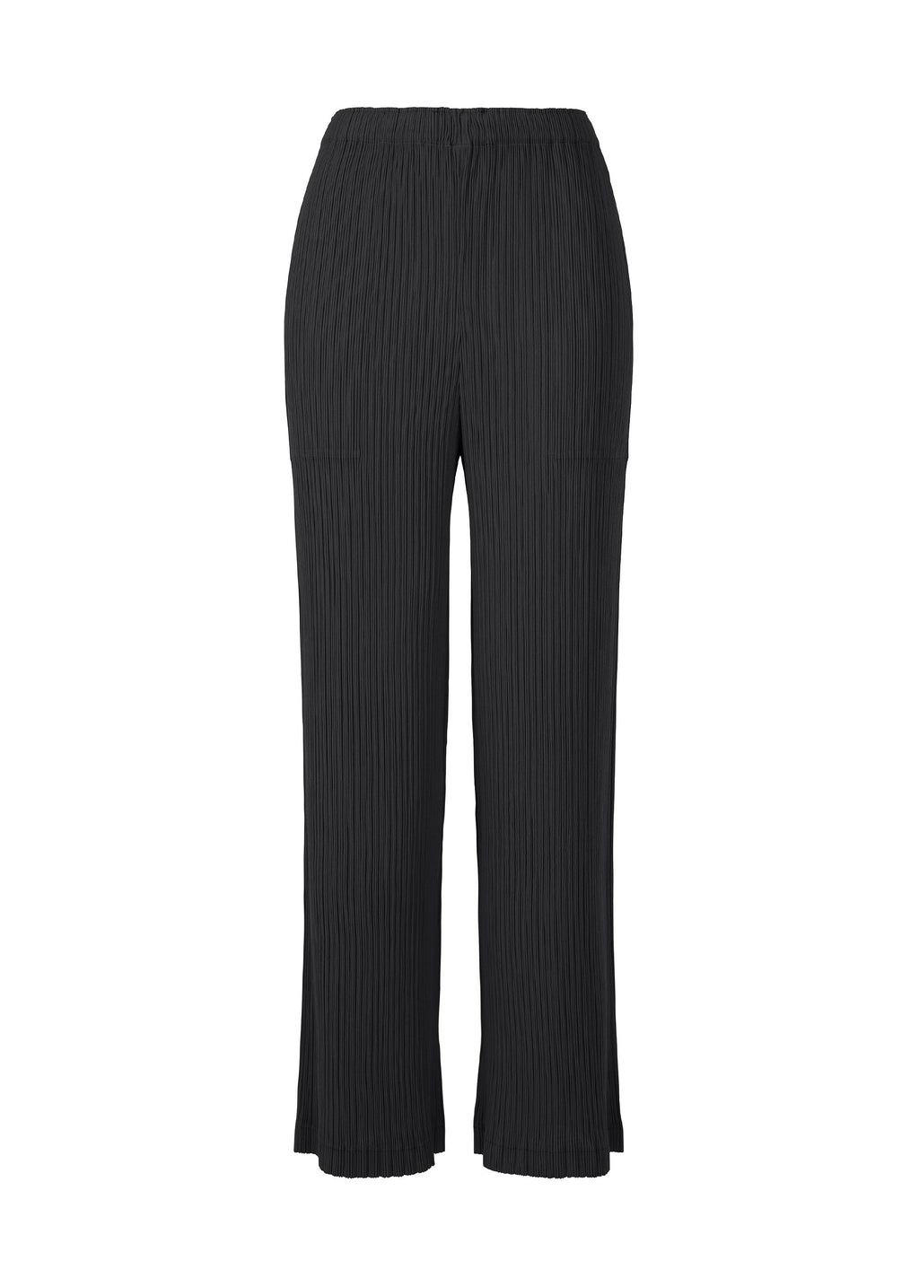 Hatching Pleats - BLACK