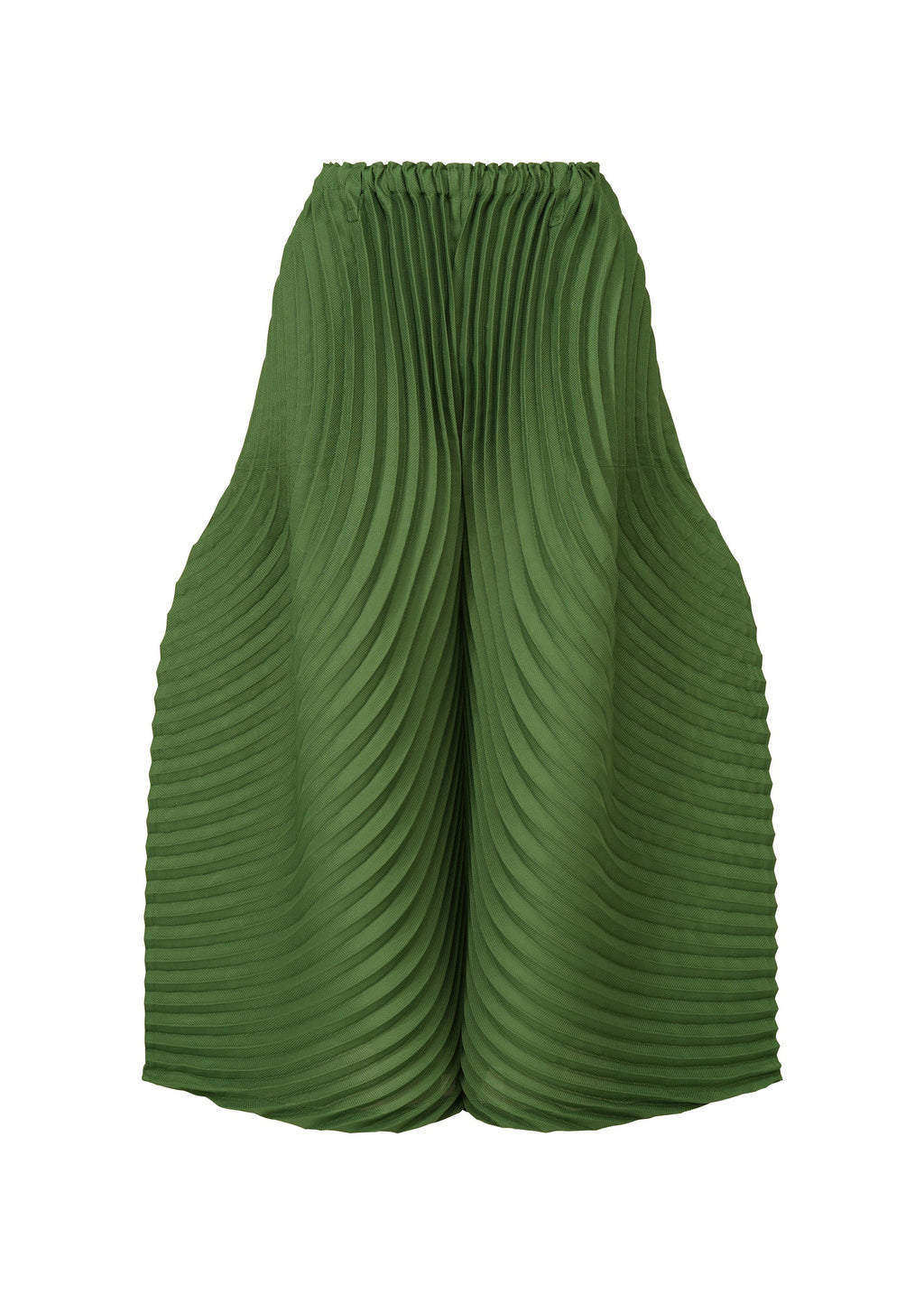 Circle Pleats Pb - DARK GREEN