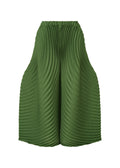 Circle Pleats Pb - DARK GREEN