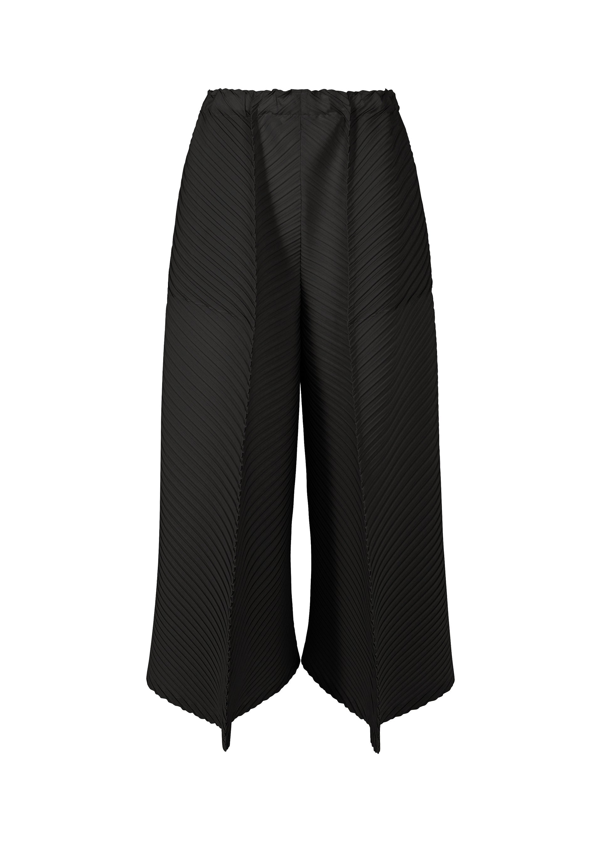Plaster Pleats Solid - BLACK