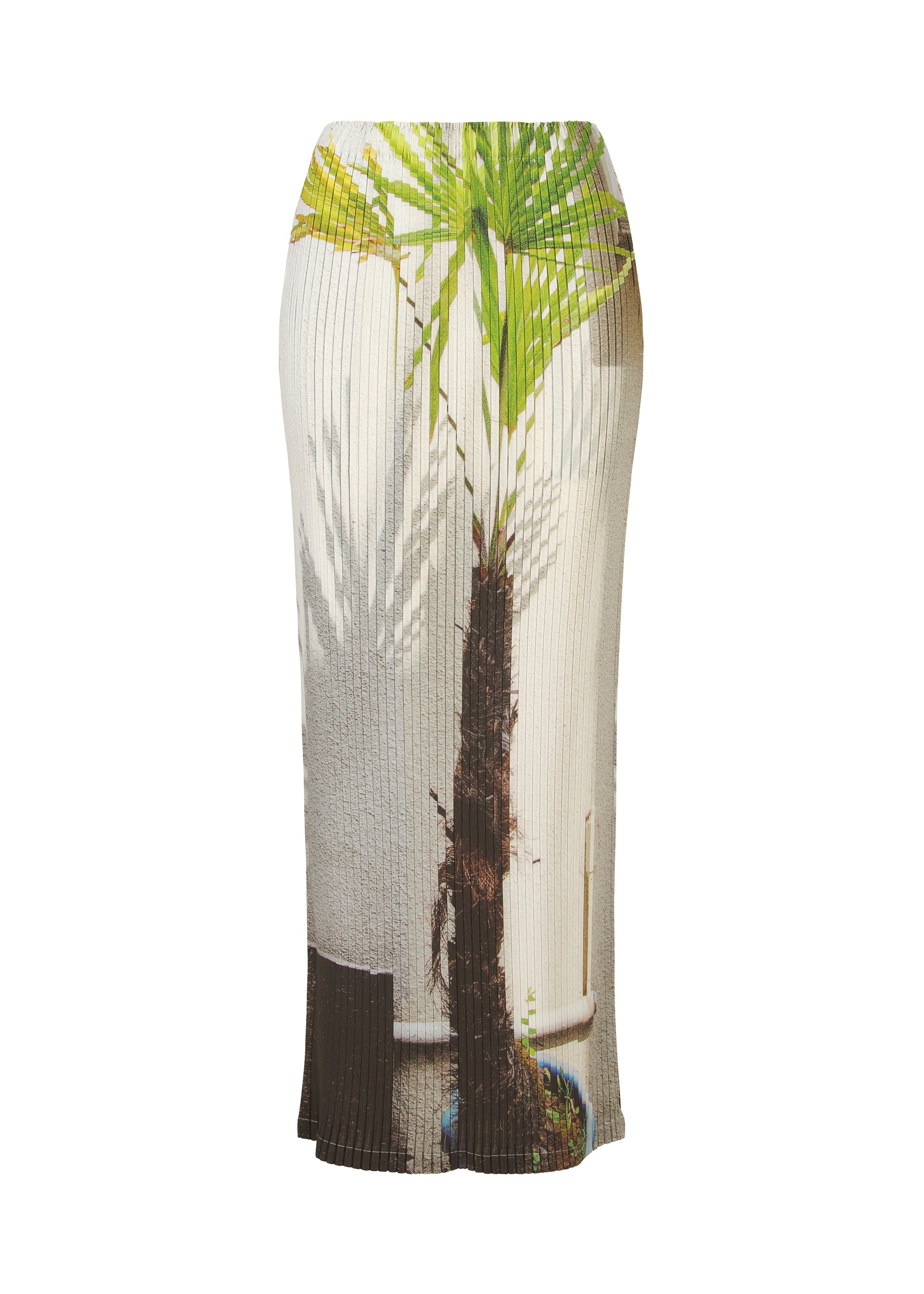 Urban Jungle Pleats - WHITE-HUED