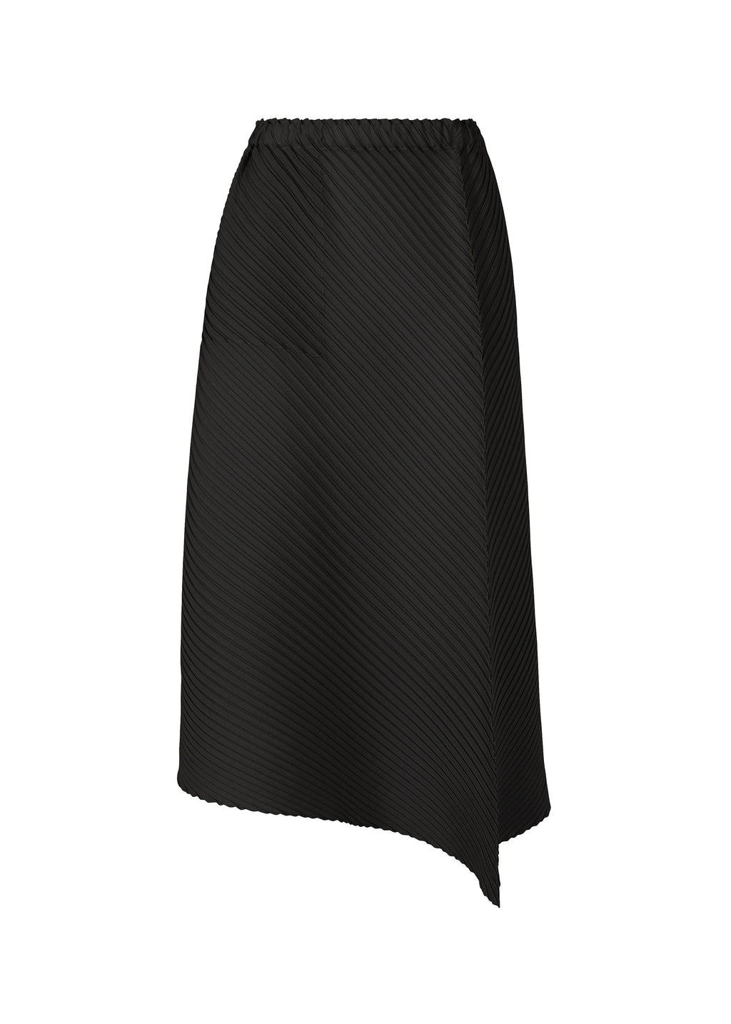 Plaster Pleats Solid - BLACK