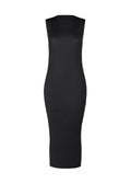 Sleek Pleats - BLACK
