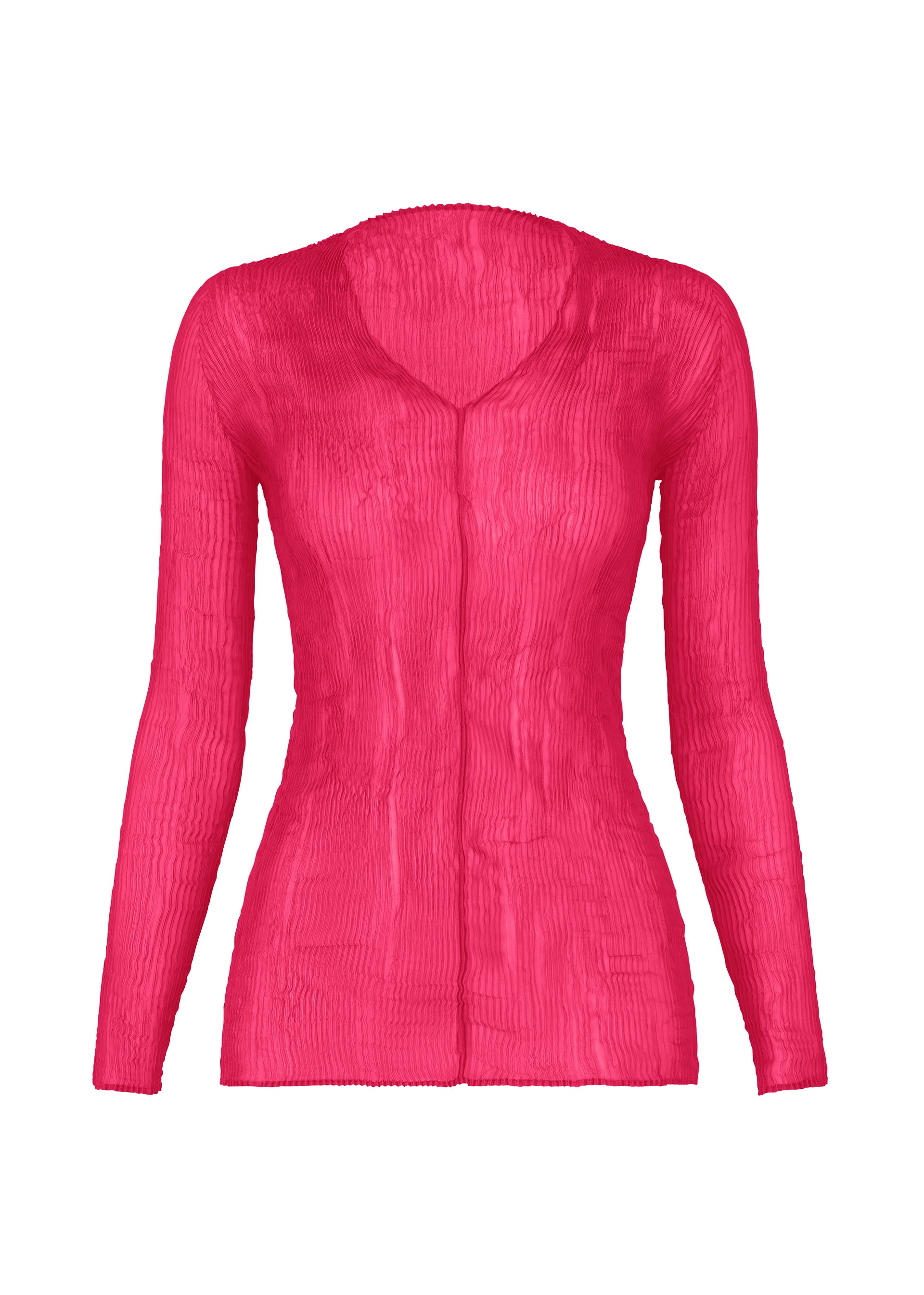 Chiffon Twist 1 - PINK ROBIN