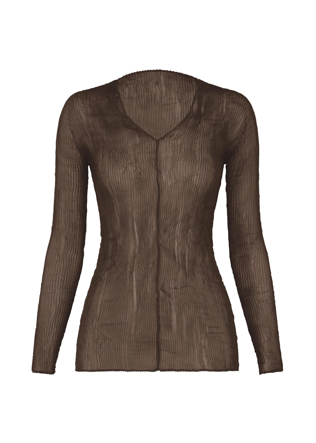 Chiffon Twist 1 - DARK BROWN