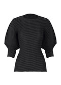 Sleek Pleats - BLACK