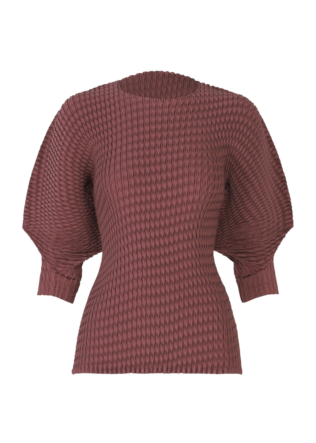 Sleek Pleats - BURGUNDY