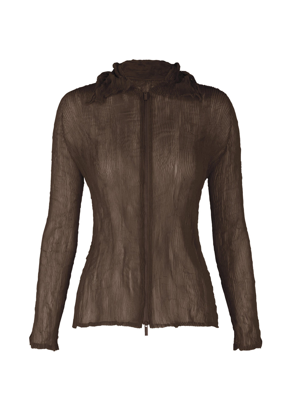 Chiffon Twist 1 - DARK BROWN