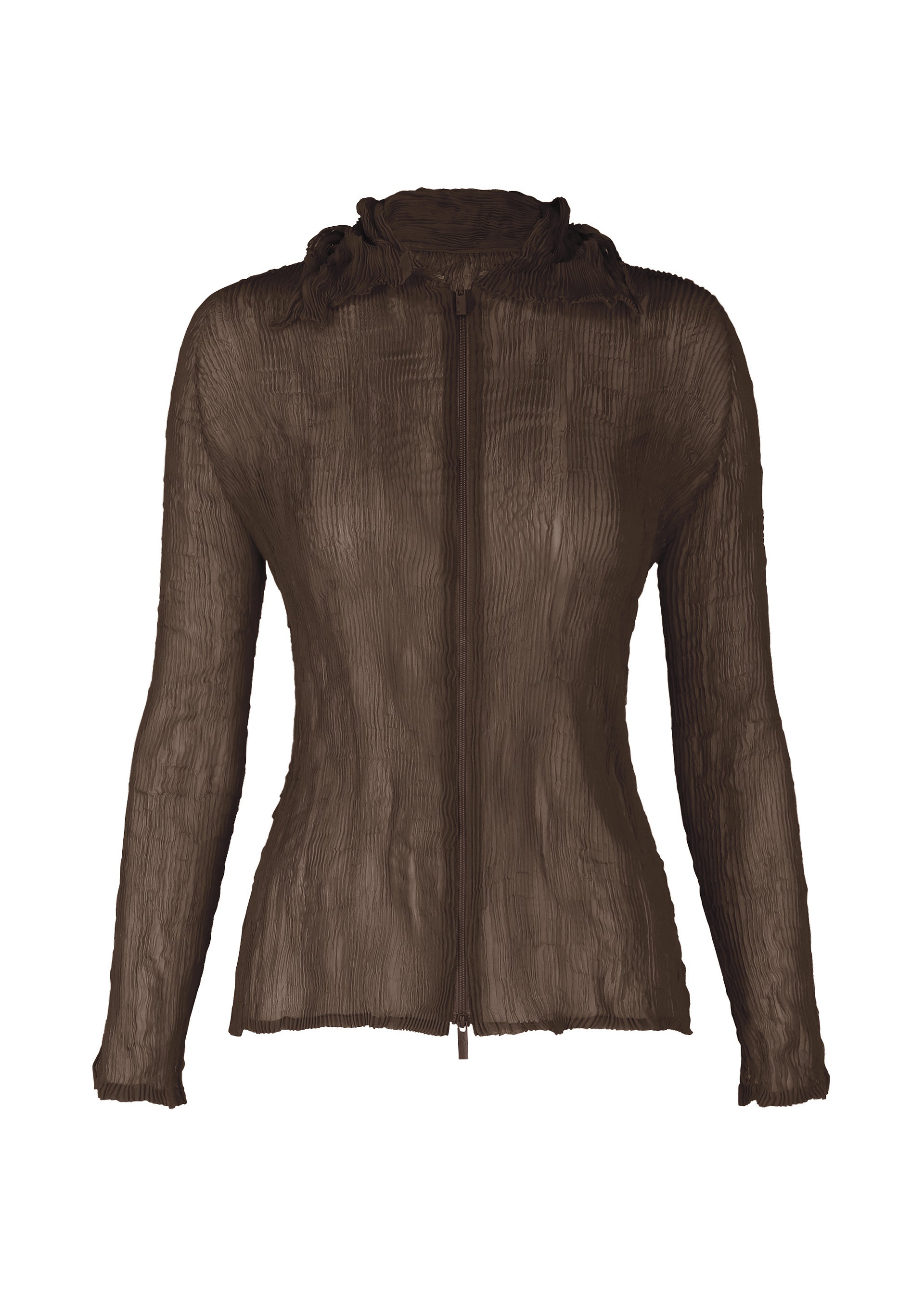 Chiffon Twist 1 - DARK BROWN