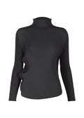 Misty Pleats - BLACK